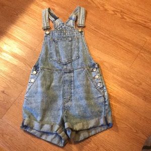 denim Shorts overalls